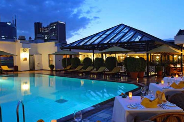 Pool deck